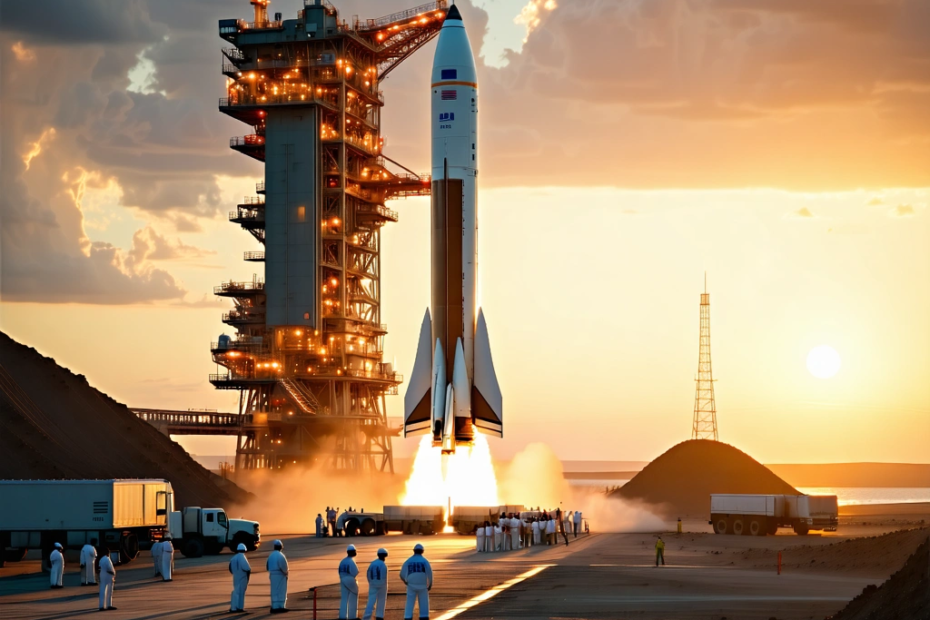 Lanzamiento de la Misión ESCAPADE por Blue Origin