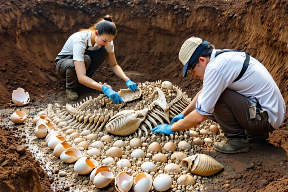 Descubrimientos Paleontológicos en Morgon, Australia