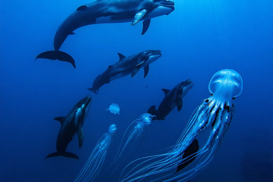 Estudio sobre las necesidades energéticas de las ballenas piloto de aleta corta en Hawái