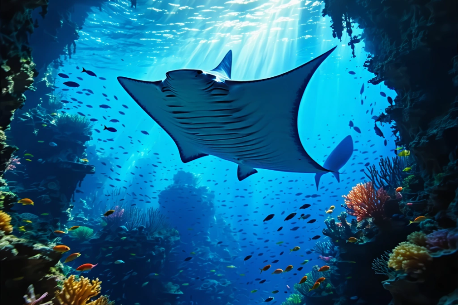 ¿Por qué los peces remora eligen al peligroso raya como su hogar?