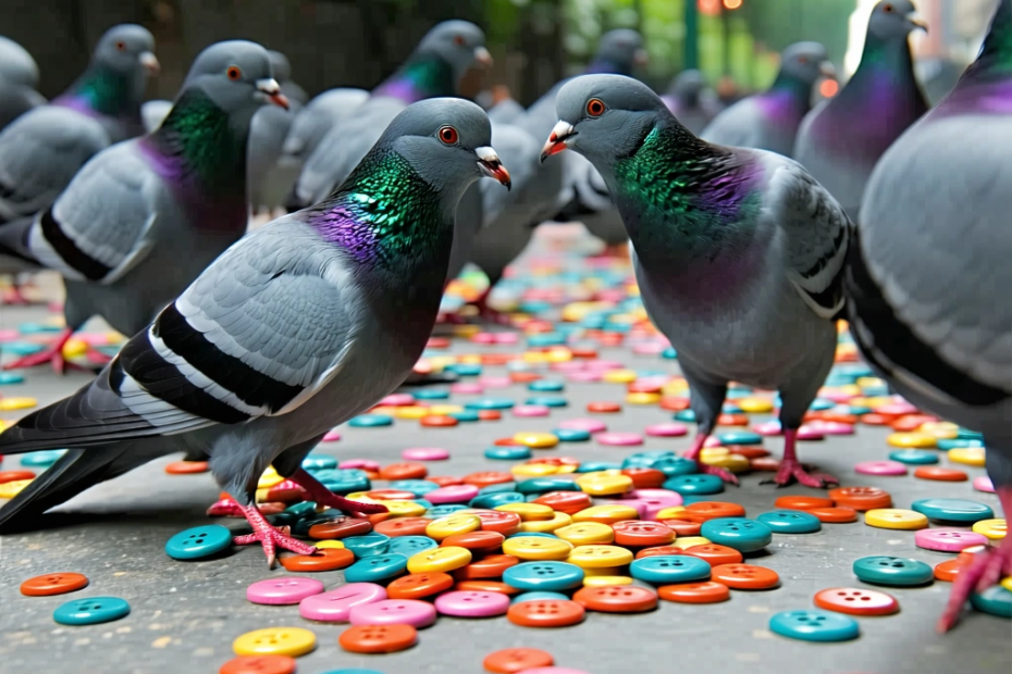 ¿Por qué las palomas eligen vivir al borde del caos?