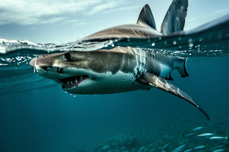 ¿Por qué los tiburones se acercan más a las costas después de fuertes lluvias?