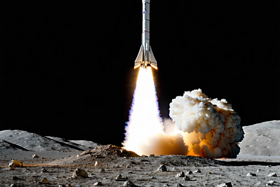 Impacto Espacial: El Cohete de SpaceX que Cambió la Cara de la Luna