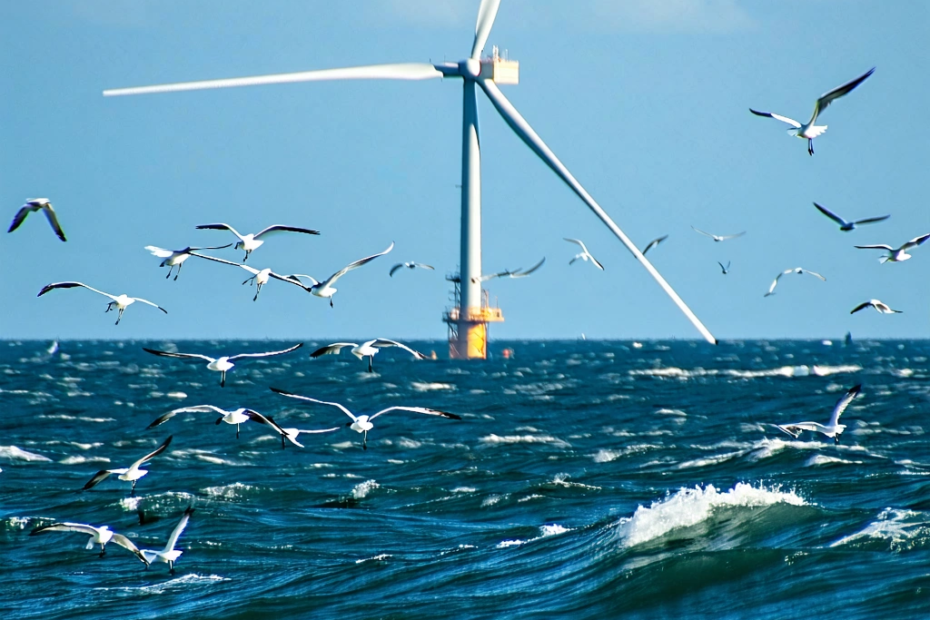 ¿Las turbinas eólicas son un peligro para las aves marinas?