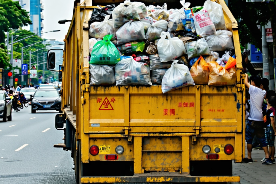 El ingenioso sistema de Taiwán para manejar la basura