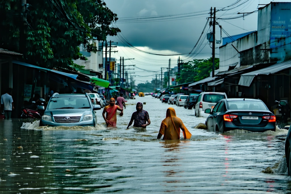 Inundaciones Devastadoras en Tailandia y Myanmar: Un Desafío Climático